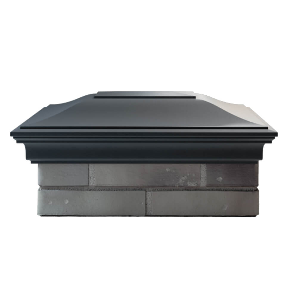 Колпак Zking Монблан Серый на столб 2х1.5 кирпича (515х385мм) в Новочебоксарске фото