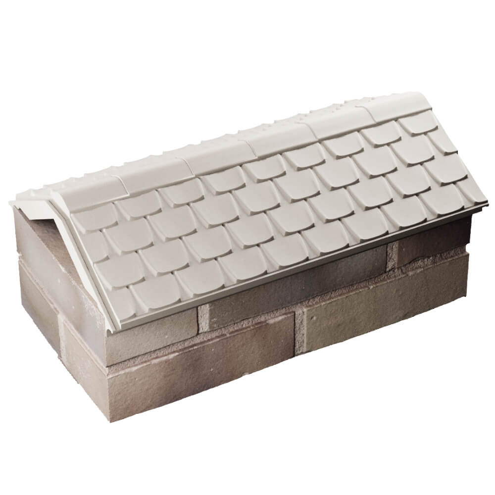 Парапет Zking Эльбрус Бежевый с посадкой на 1 кирпич (255мм) в Новочебоксарске фото