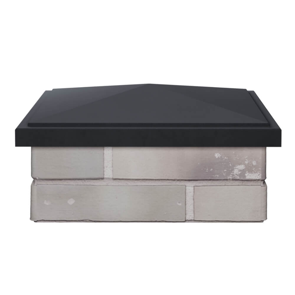 Колпак Zking БонаМоно Серый на столб 1.5х1.5 кирпича (385х385, 400х400мм) Новочебоксарск фото