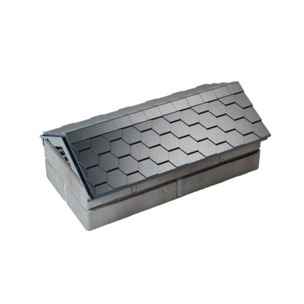 Парапет Zking Эверест Серый с посадкой на 1 кирпич (200/225/255мм) в Новочебоксарске фото