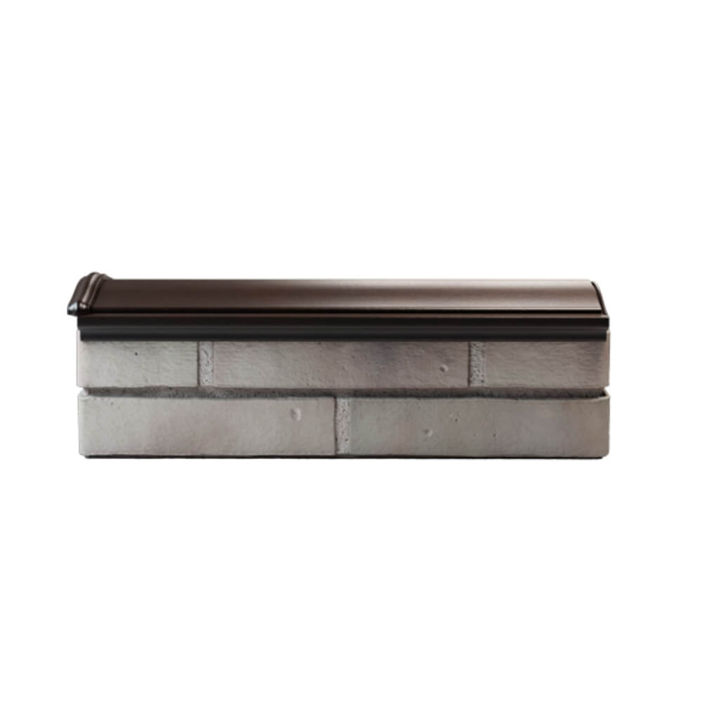 Парапет Zking Монблан Коричневый посадка на 0.5 кирпича (130мм) в Новочебоксарске фото