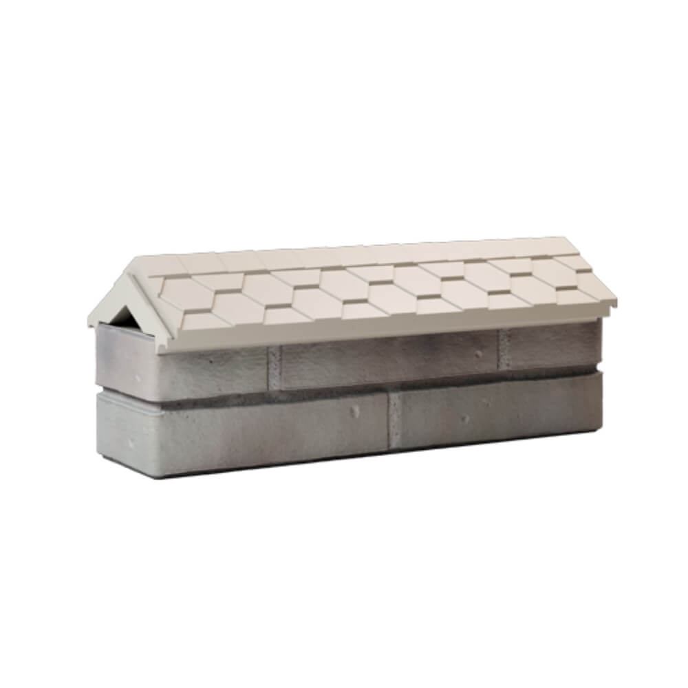 Парапет Zking Эверест Бежевый с посадкой на 0.5 кирпича (130мм) Новочебоксарск фото