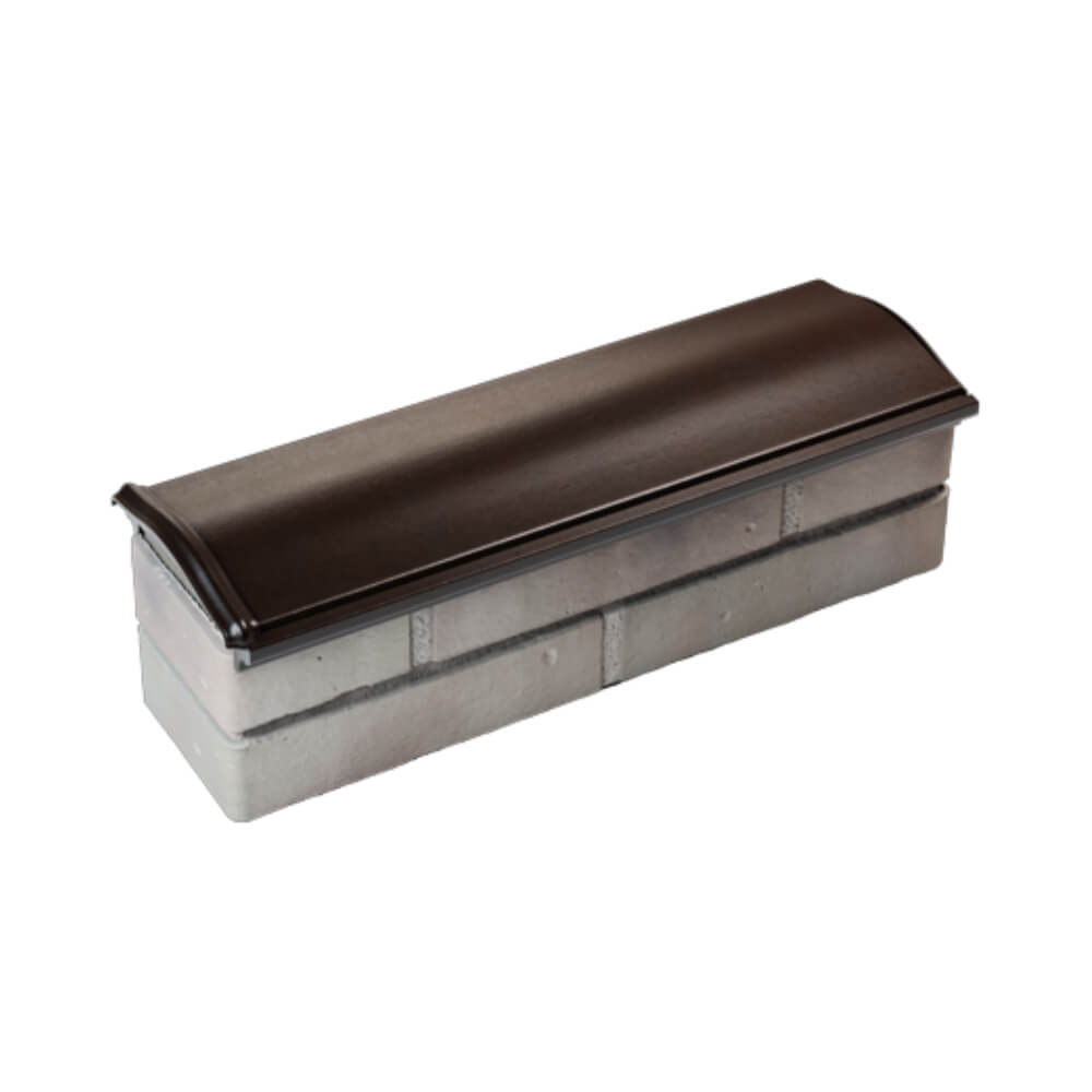 Парапет Zking Монблан Коричневый посадка на 0.5 кирпича (130мм) в Новочебоксарске фото