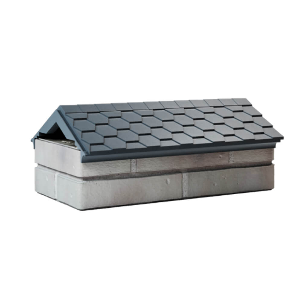 Парапет Zking Эверест Серый с посадкой на 1 кирпич (200/225/255мм) Новочебоксарск фото