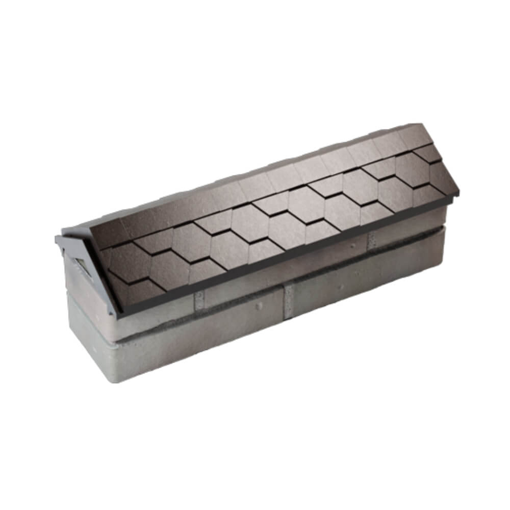 Парапет Zking Эверест Коричневый с посадкой на 0.5 кирпича (130мм) в Новочебоксарске фото