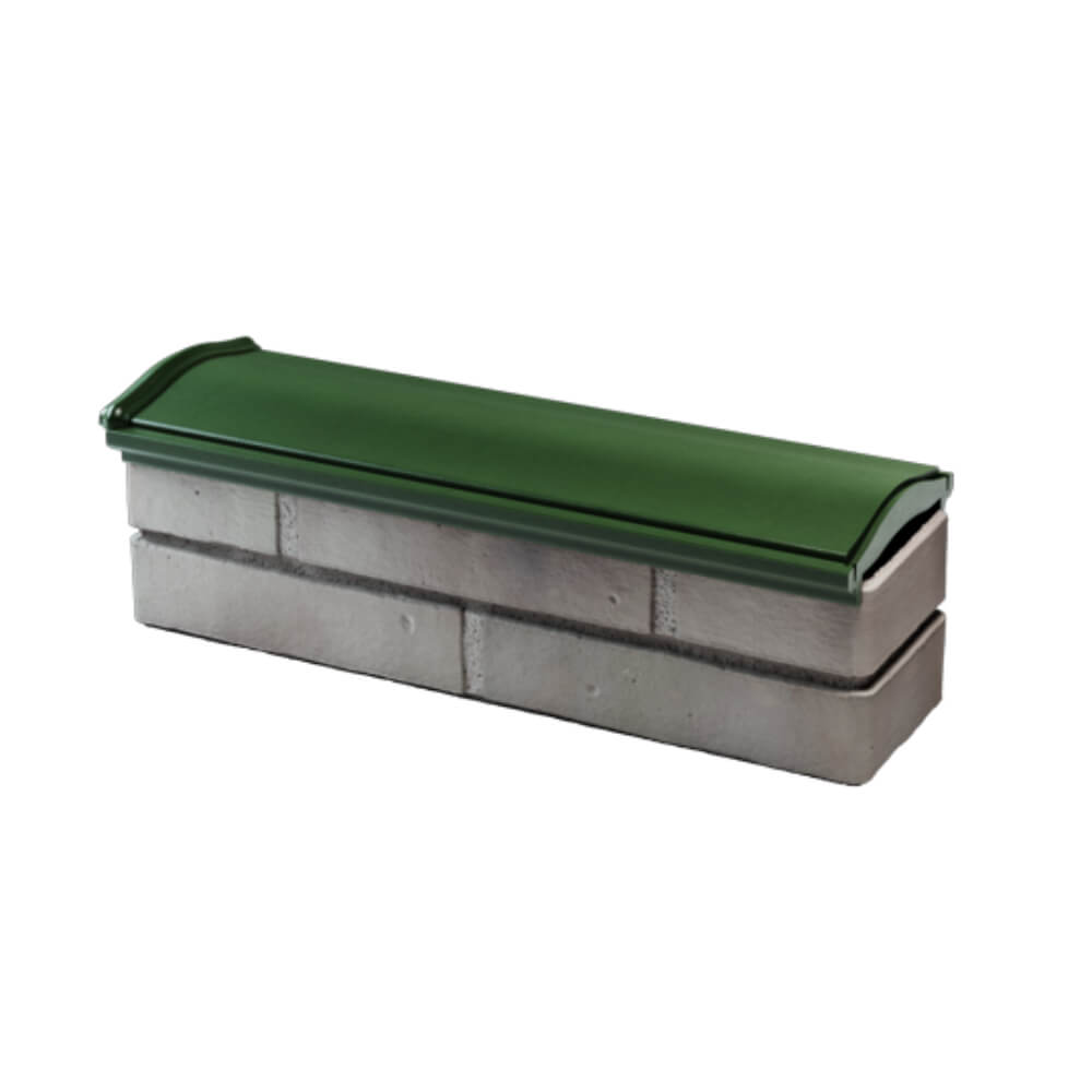 Парапет Zking Монблан Зеленый посадка на 0.5 кирпича (130мм) в Новочебоксарске фото