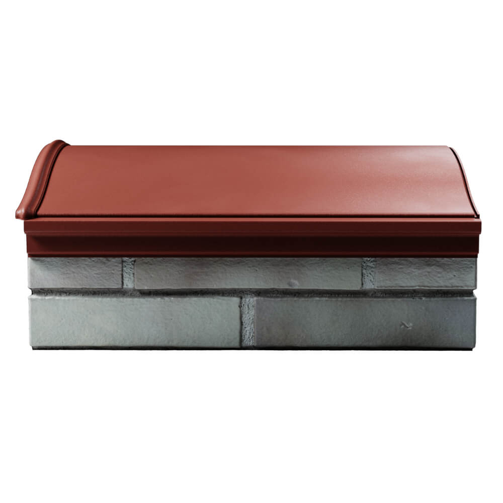 Парапет Zking Монблан Красный посадка на 1.5 кирпича (355/385мм) в Новочебоксарске фото