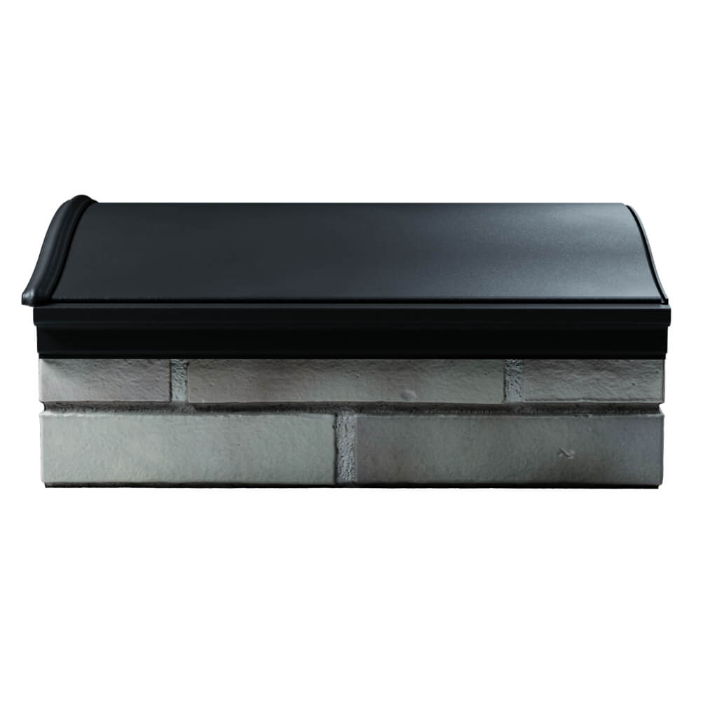 Парапет Zking Монблан Черный посадка на 1.5 кирпича (355/385мм) в Новочебоксарске фото