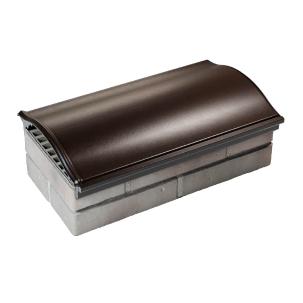 Парапет Zking Монблан Коричневый посадка на 1 кирпич (200/225/255мм) в Новочебоксарске фото