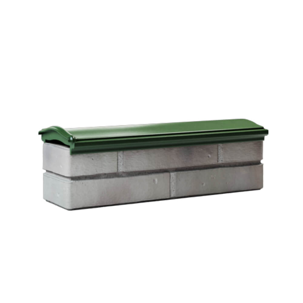 Парапет Zking Монблан Зеленый посадка на 0.5 кирпича (130мм) Новочебоксарск фото