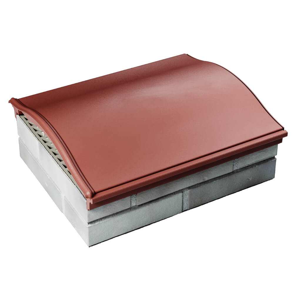 Парапет Zking Монблан Красный посадка на 1.5 кирпича (355/385мм) в Новочебоксарске фото