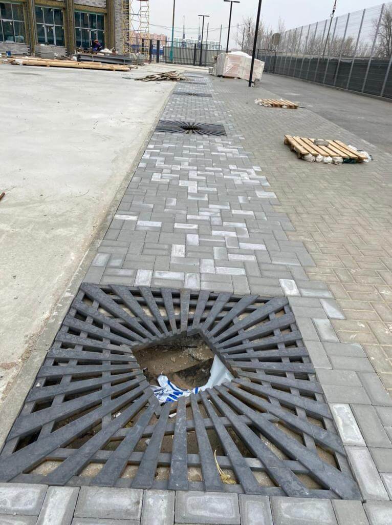 Приствольная решетка для дерева ZKING ATMOSPHERE 1.2х1.2м Черная в Новочебоксарске фото