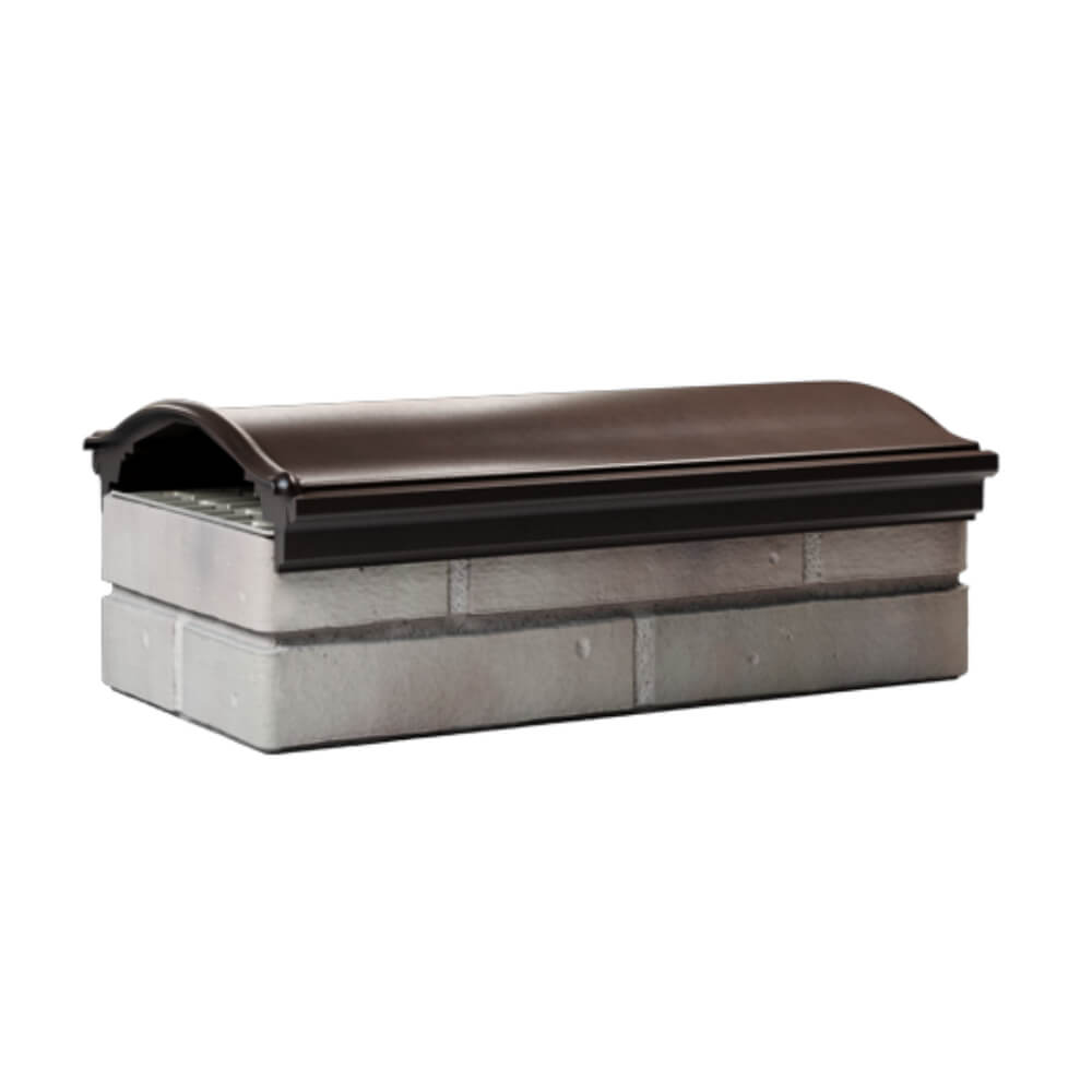 Парапет Zking Монблан Коричневый посадка на 1 кирпич (200/225/255мм) Новочебоксарск фото