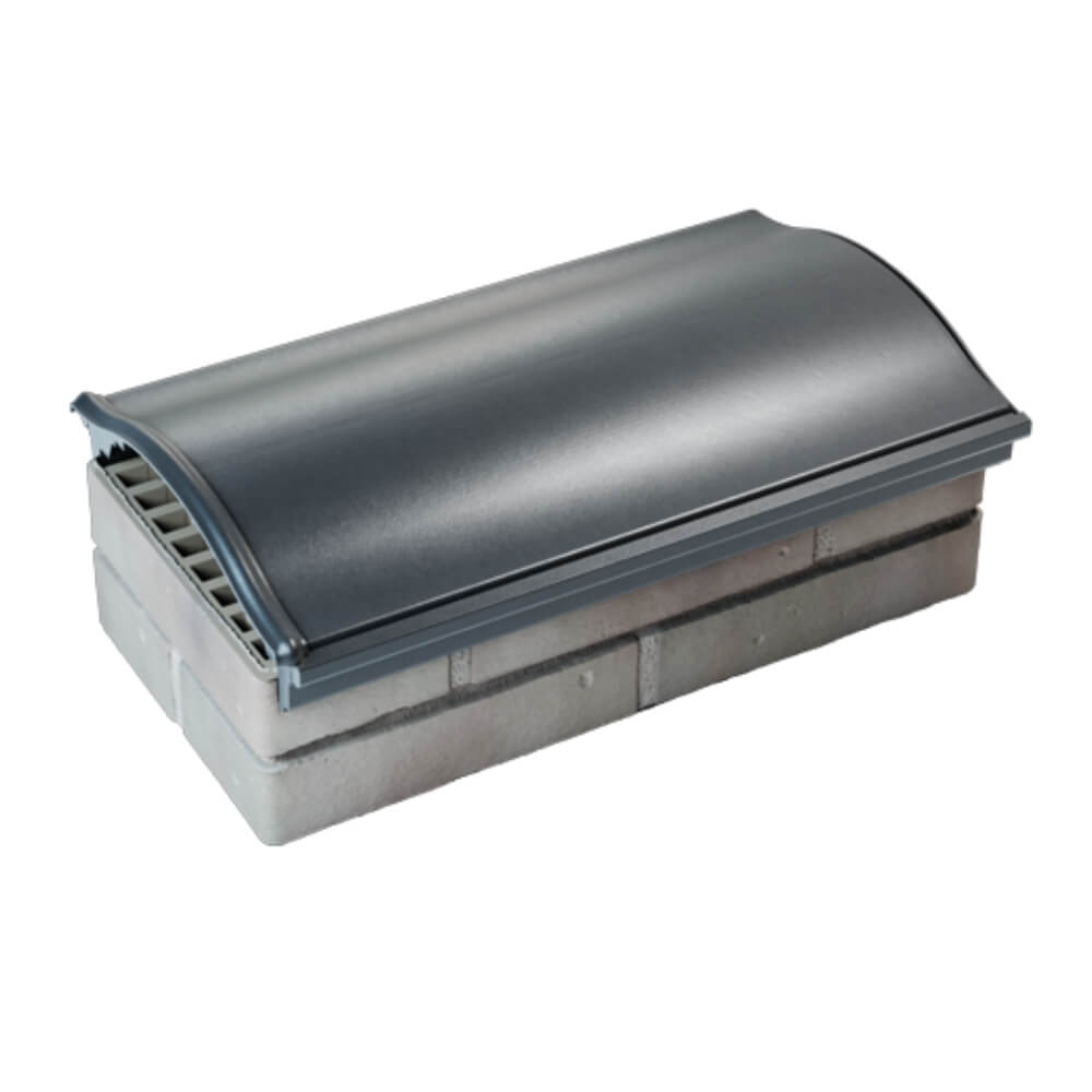 Парапет Zking Монблан Серый посадка на 1 кирпич (200/225/255мм) в Новочебоксарске фото