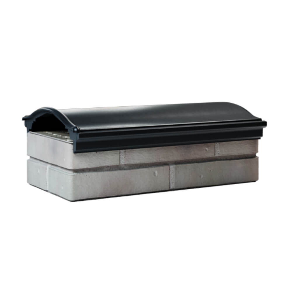 Парапет Zking Монблан Черный посадка на 1 кирпич (200/225/255мм) Новочебоксарск фото