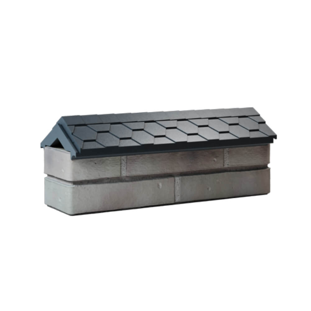 Парапет Zking Эверест Серый с посадкой на 0.5 кирпича (130мм) Новочебоксарск фото