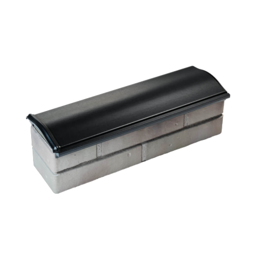 Парапет Zking Монблан Черный посадка на 0.5 кирпича (130мм) в Новочебоксарске фото