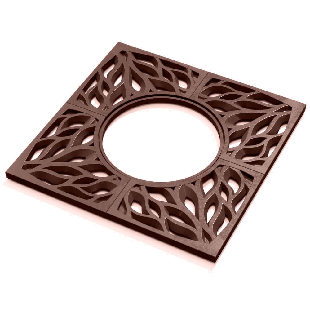 Приствольная решетка для дерева ZKING CRUST 1.2х1.2м Коричневая в Новочебоксарске фото