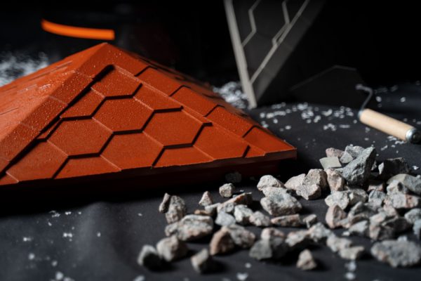 Колпак Zking Эверест Красный на столб 1.5х1.5 кирпича (390х390мм) в Новочебоксарске фото