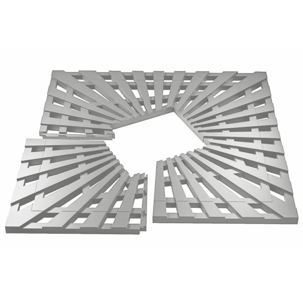 Приствольная решетка для дерева ZKING ATMOSPHERE 1.2х1.2м Бежевая в Новочебоксарске фото