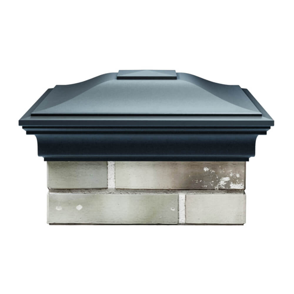 Колпак Zking Монблан Серый на столб 1.5х1.5 еврокирпича 0.7НФ (355х355мм) Новочебоксарск фото