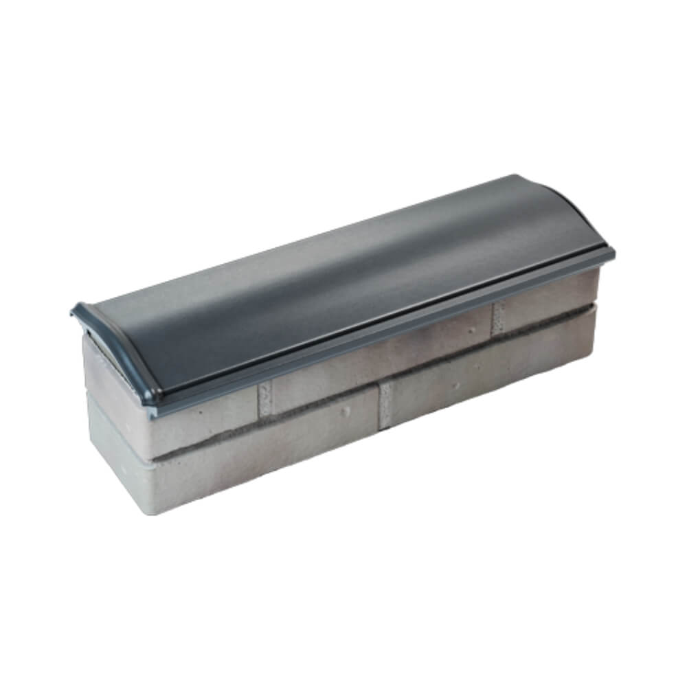 Парапет Zking Монблан Серый посадка на 0.5 кирпича (130мм) в Новочебоксарске фото