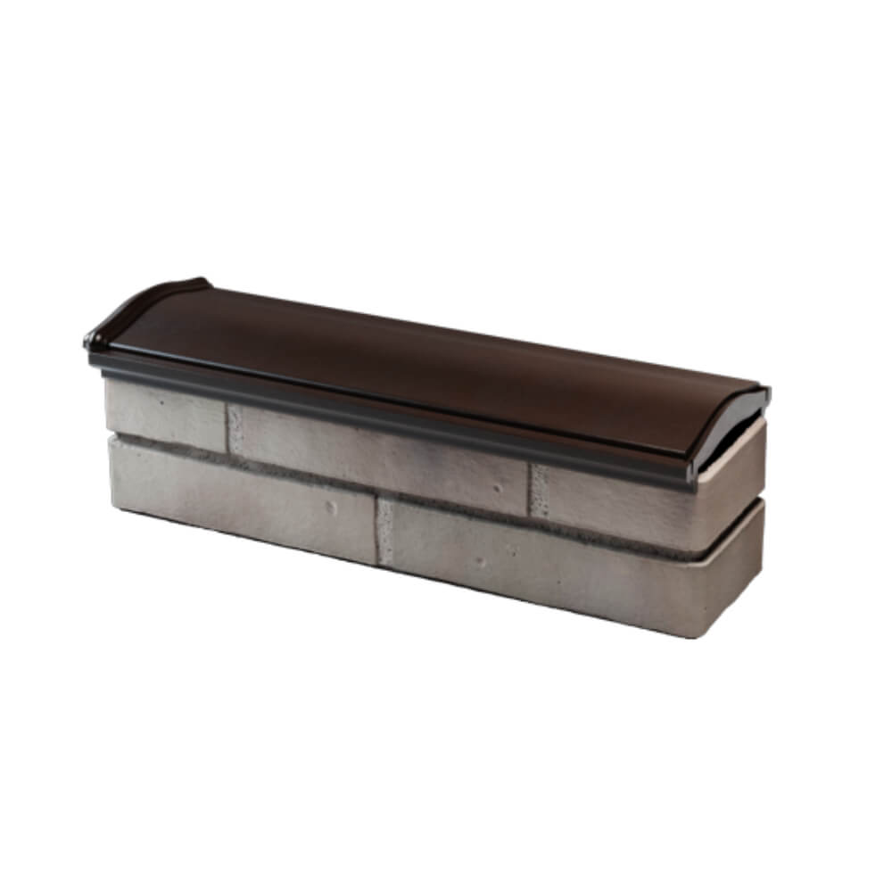 Парапет Zking Монблан Коричневый посадка на 0.5 кирпича (130мм) в Новочебоксарске фото