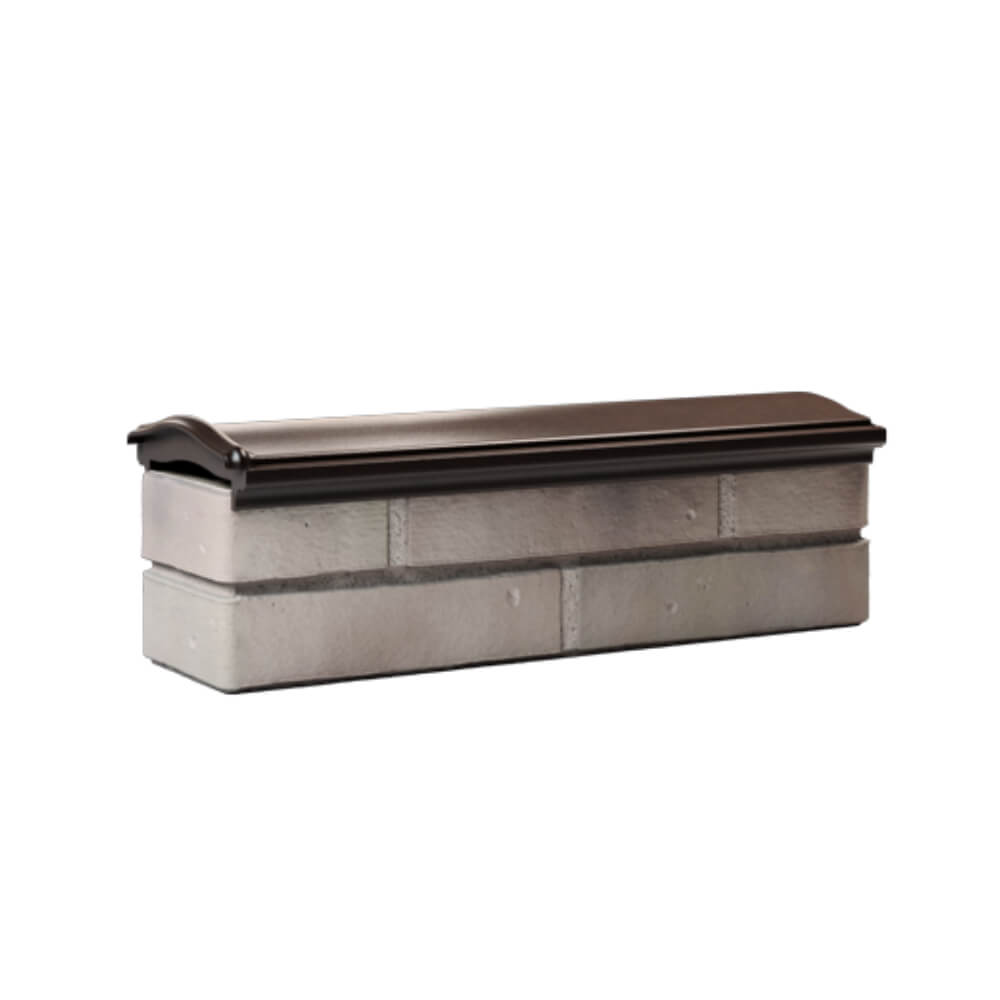 Парапет Zking Монблан Коричневый посадка на 0.5 кирпича (130мм) Новочебоксарск фото