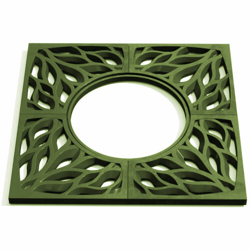 Приствольная решетка для дерева ZKING CRUST 1.2х1.2м Зеленая Новочебоксарск фото