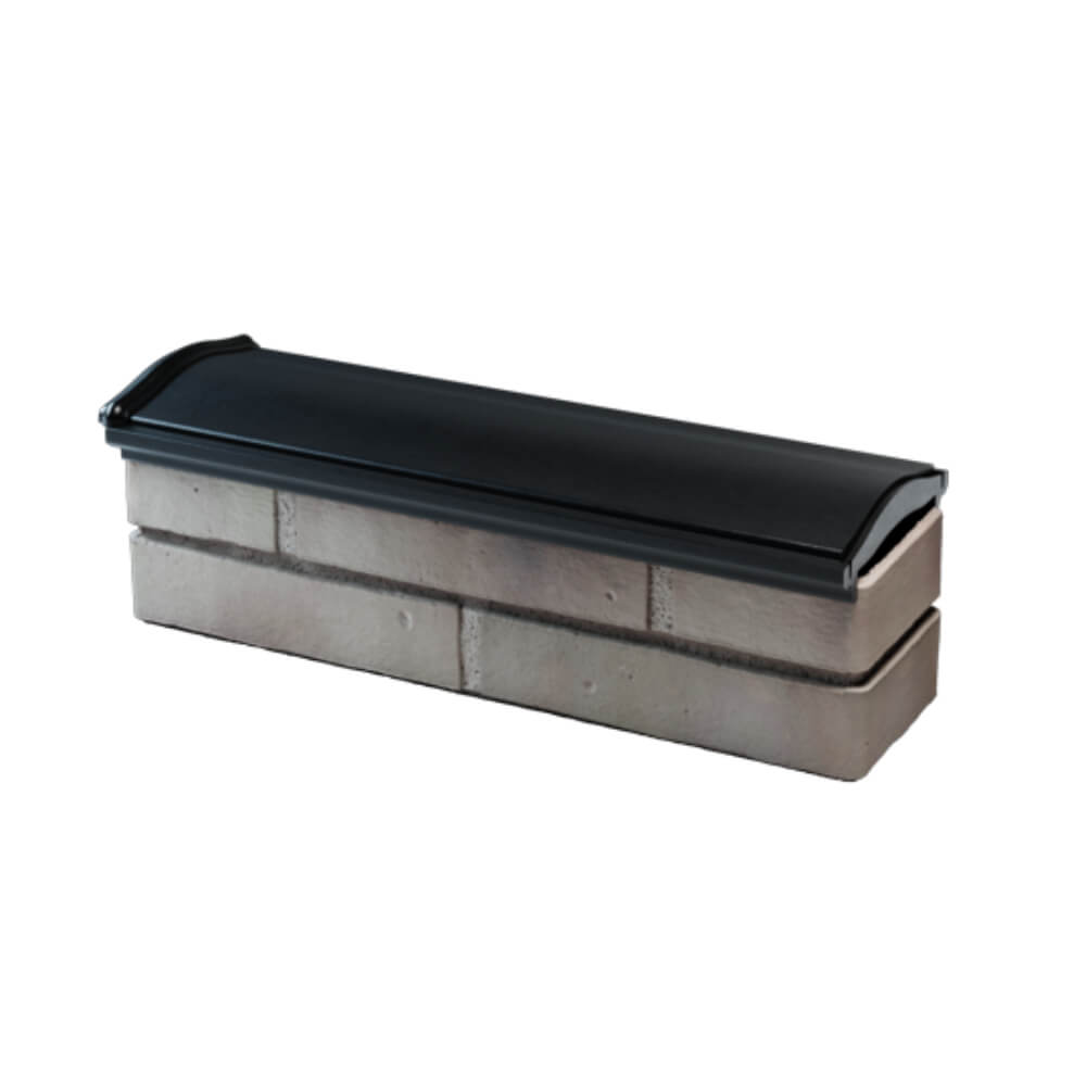 Парапет Zking Монблан Черный посадка на 0.5 кирпича (130мм) в Новочебоксарске фото