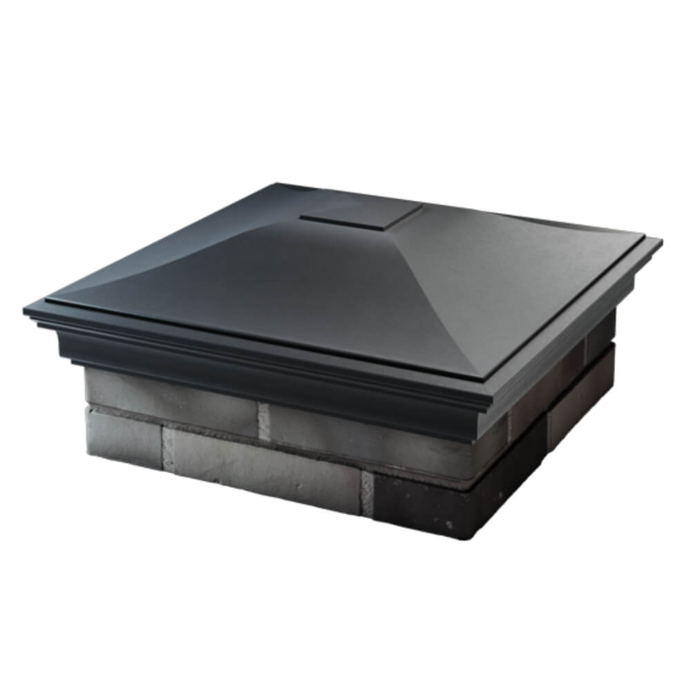 Колпак Zking Монблан Серый на столб 2х2 кирпича (515х515мм) в Новочебоксарске фото