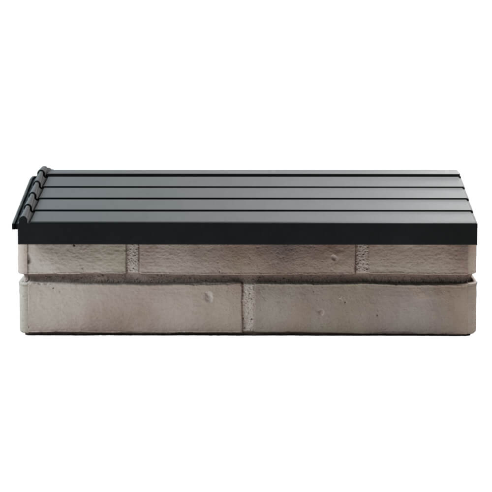 Парапет Zking Бона ХайТек Серый с посадкой на 1 кирпич (200/225/255мм) в Новочебоксарске фото