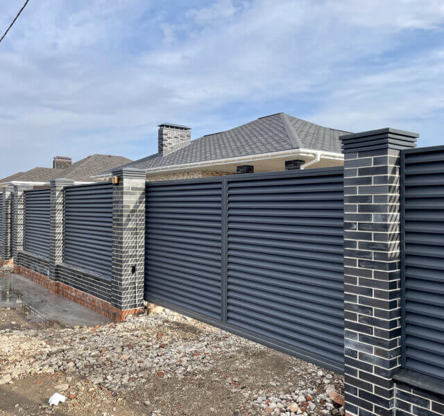 Колпак Zking Бона ХайТек Серый на столб 1.5х1.5 кирпича (385х385мм) в Новочебоксарске фото