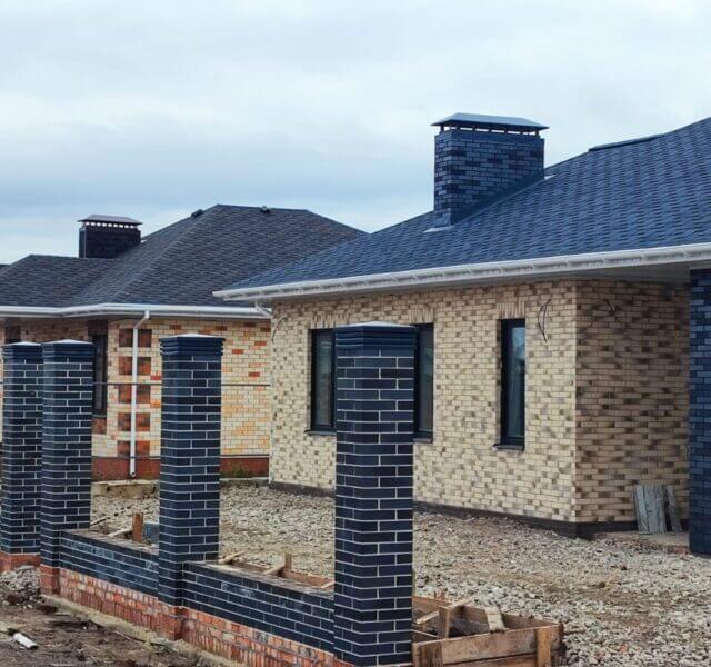 Колпак Zking Бона ХайТек Серый на столб 1.5х1.5 кирпича (385х385мм) в Новочебоксарске фото