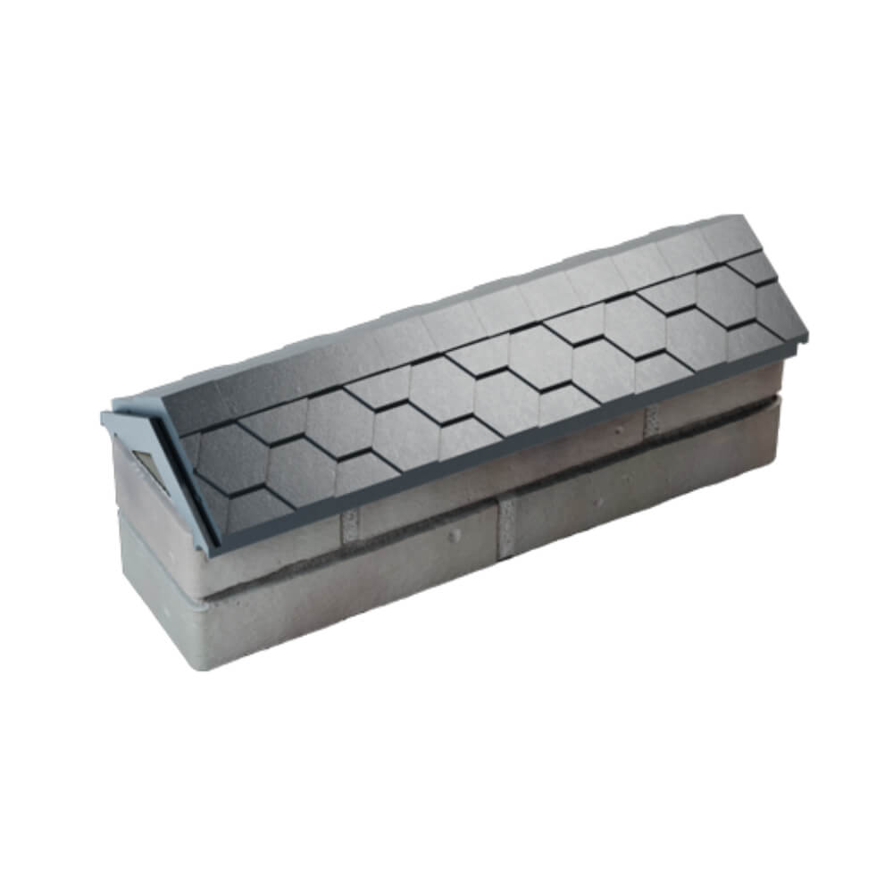 Парапет Zking Эверест Серый с посадкой на 0.5 кирпича (130мм) в Новочебоксарске фото