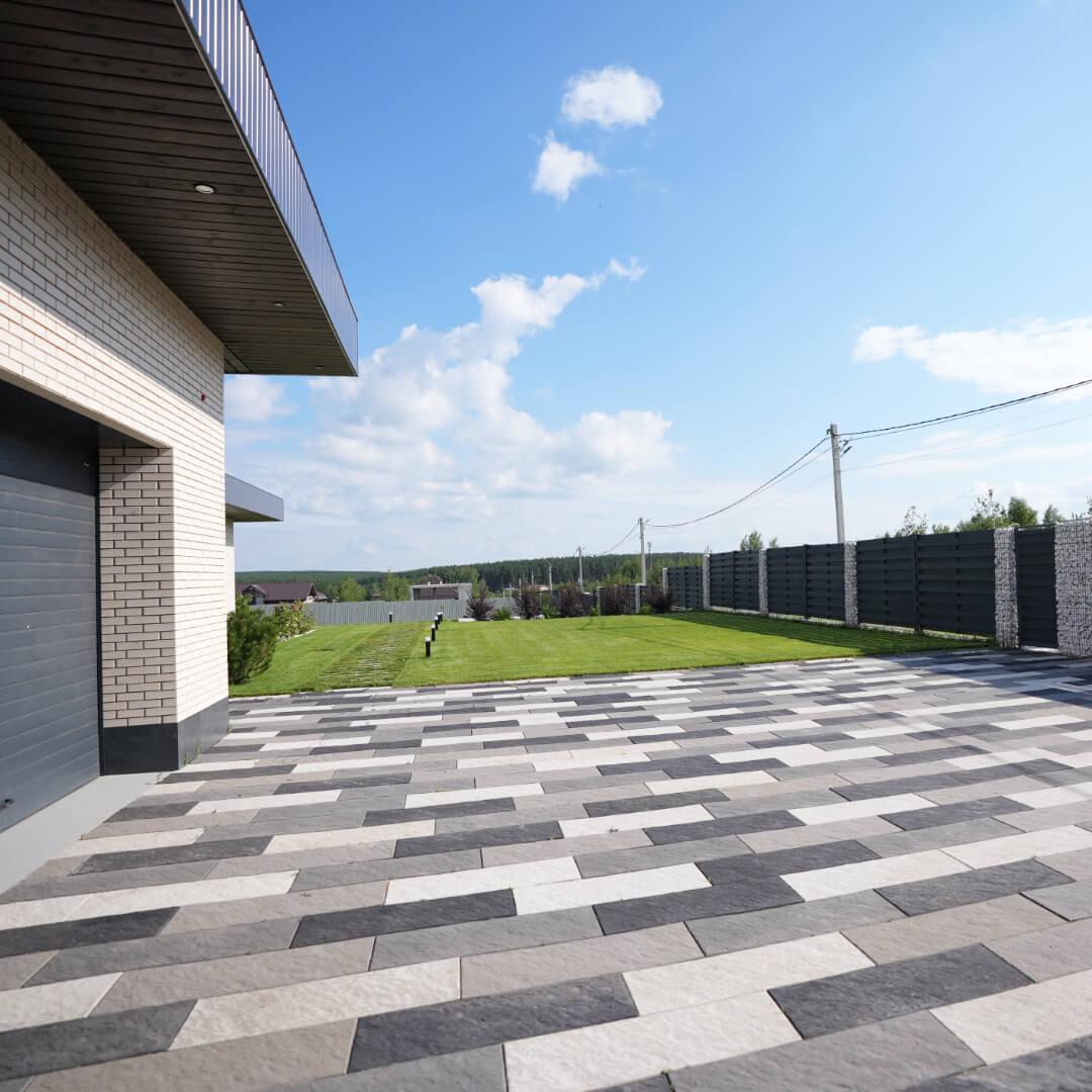 Шаговая плита STONE Графитовый Серый 990х330х55мм в Новочебоксарске фото